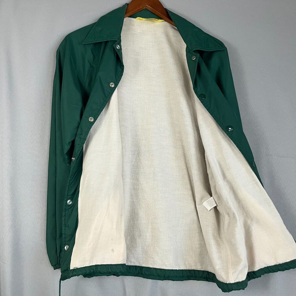 Mohonk Mountain House Resort VTG Velva Sheen Jacket Windbreaker 100% Cotton Line - Picture 10 of 11